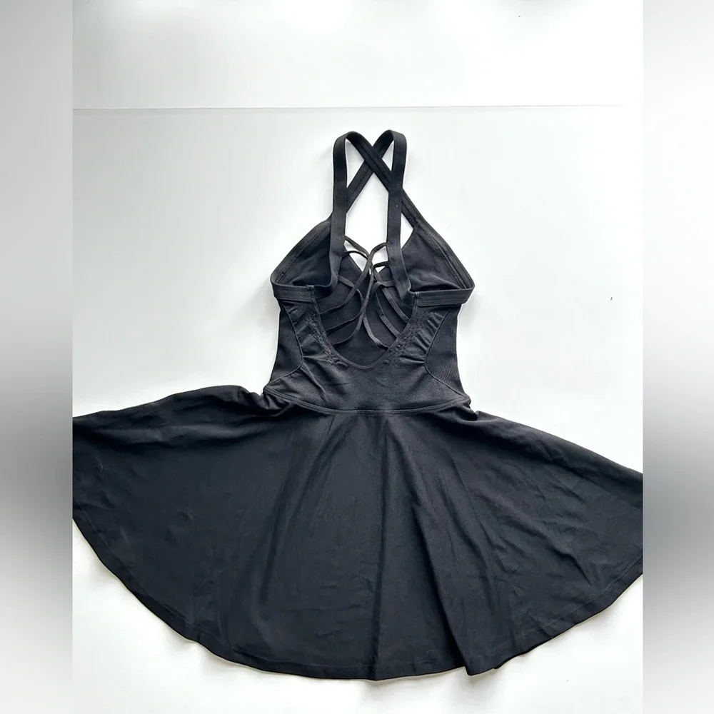 🌸NWOT Free People Good Karma Dress. Black. Size: XS/S - Picture 4 of 14